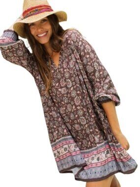 Natural Life Bohemian Floral Dress